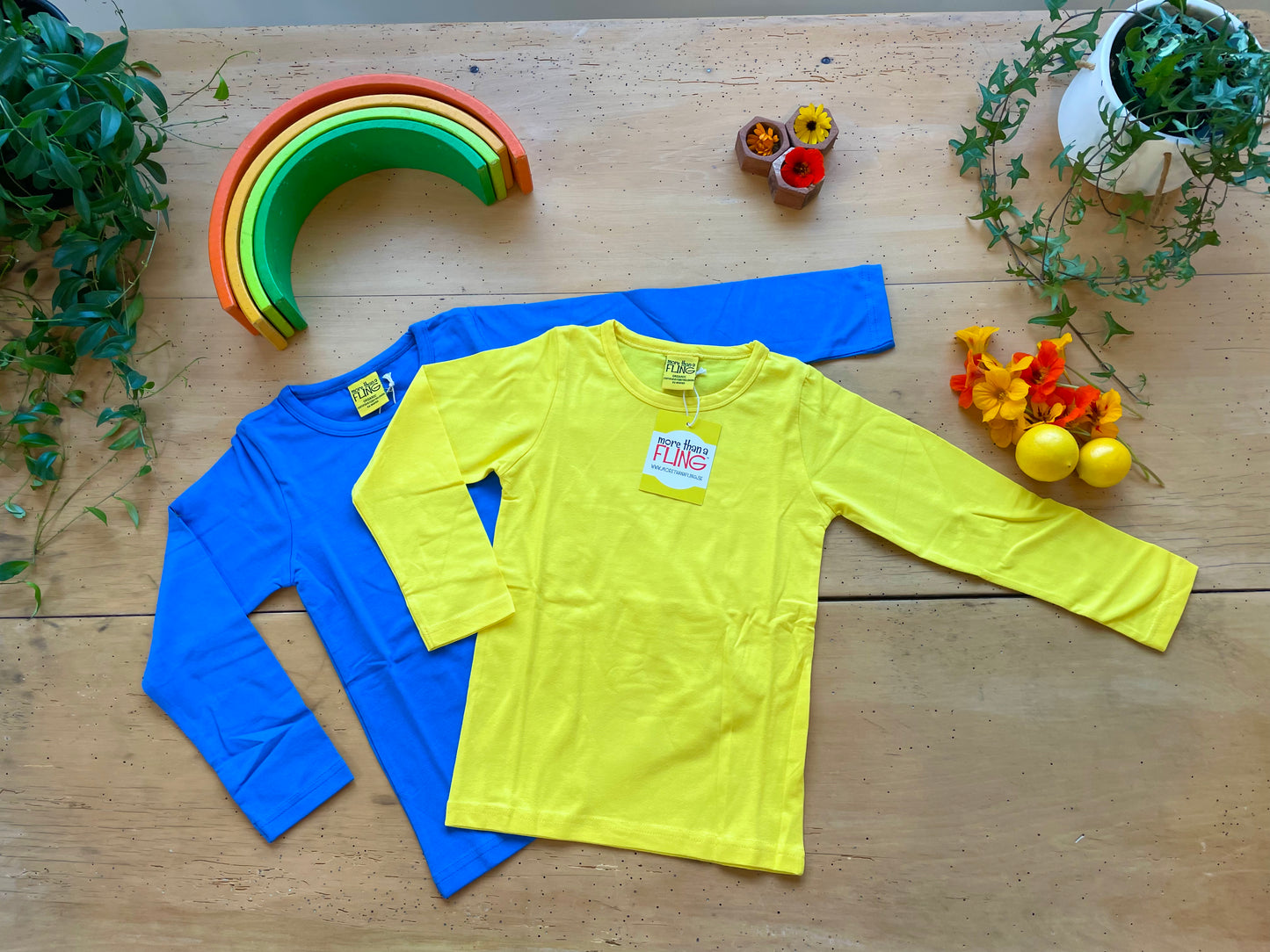 More Than a Fling - Long sleeve top - Buttercup