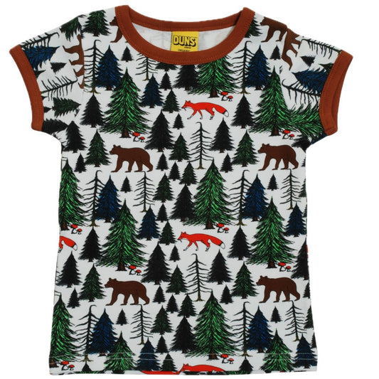 Short sleeve top - Wood