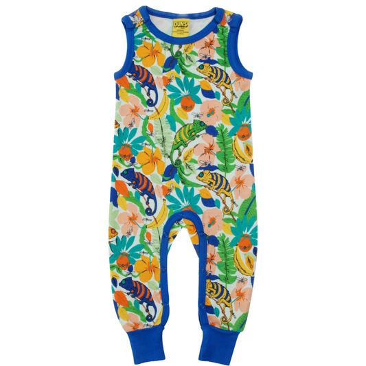 DUNS - Dungarees - Chameleon (4-6 Months)
