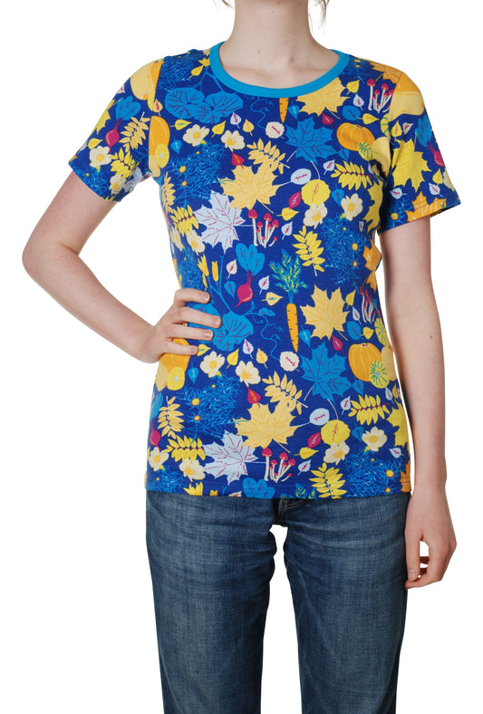 DUNS Adult t-shirt - Fall Flowers (Small)