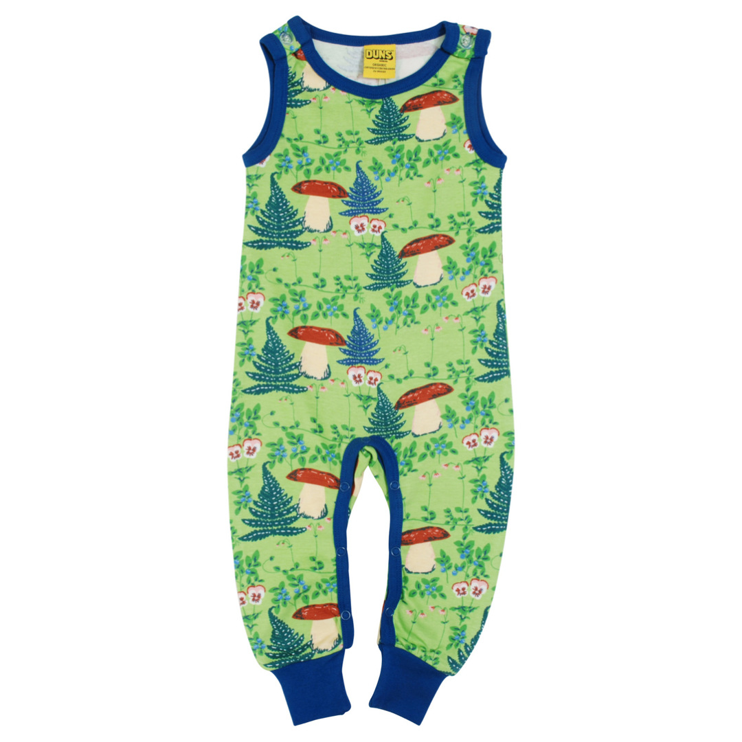DUNS Sweden - Dungarees - Linnaea Jade Lime