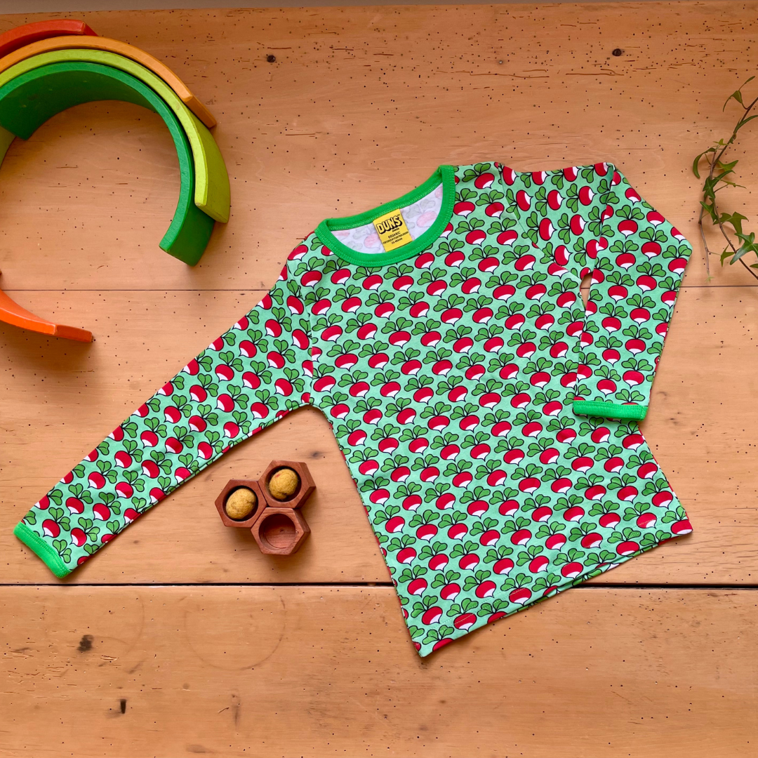 DUNS Sweden - Long sleeve top - Radish - Spring Bouquet